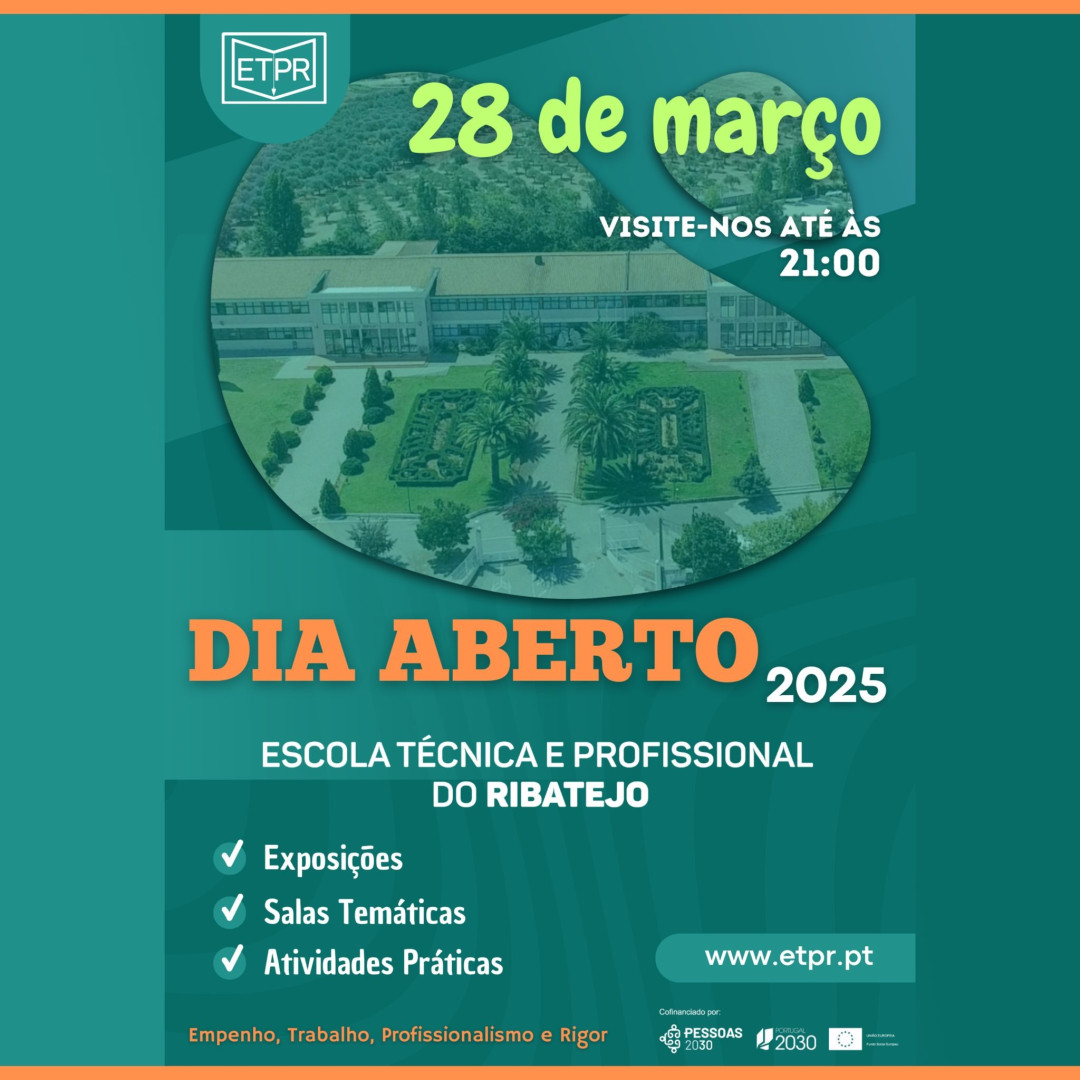 A ETPR Abriu Portas à Comunidade no “Dia Aberto – As Profissões da Nossa Escola” 🎓🔧